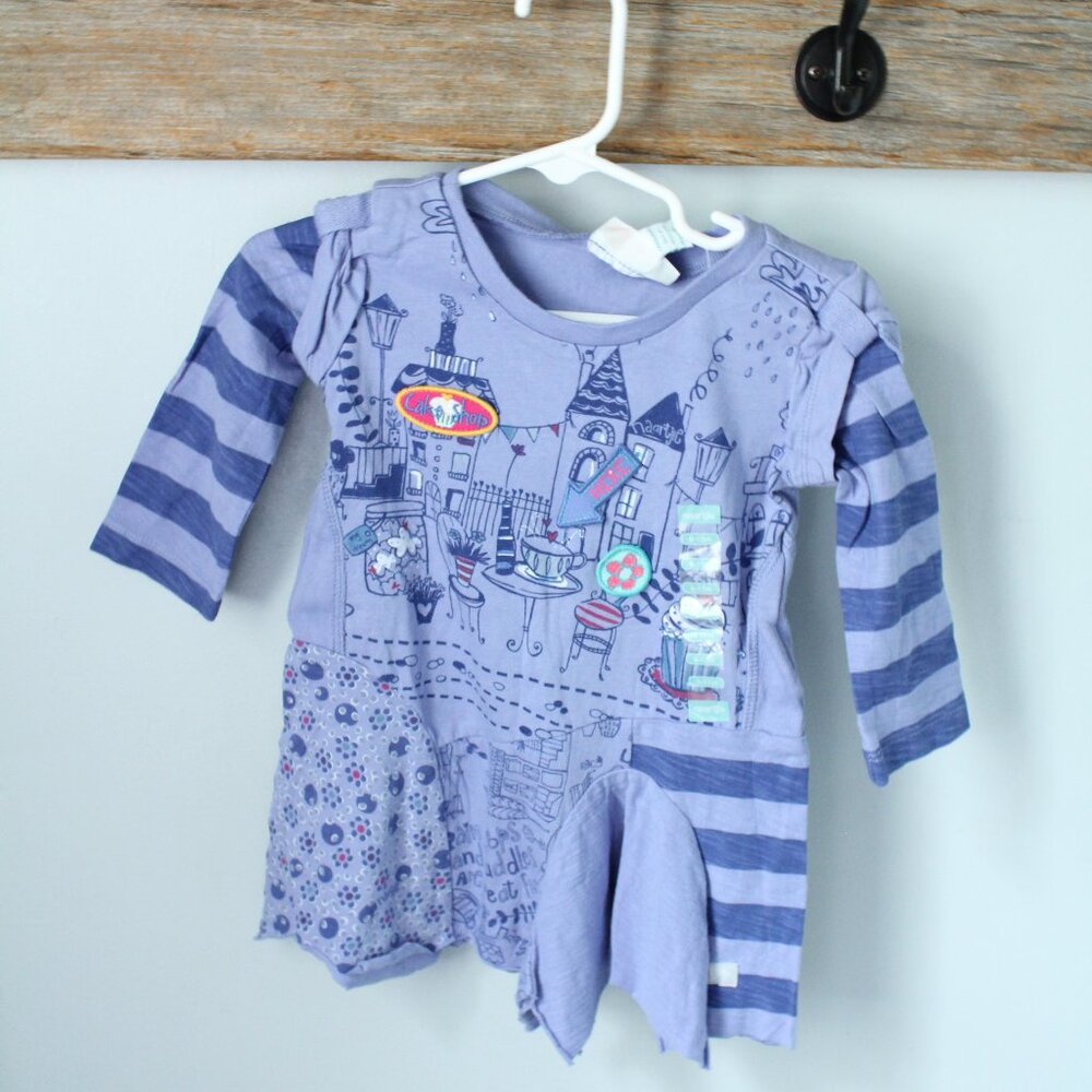 naartjie Kids Size 6-12M Purple Dress